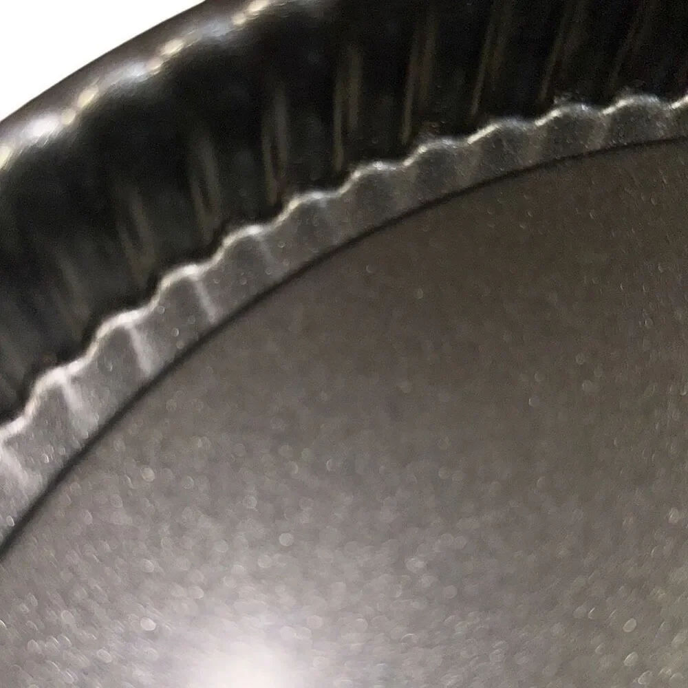 Pampered Chef non-stick Fluted Sides Torte, Tart Pans 10